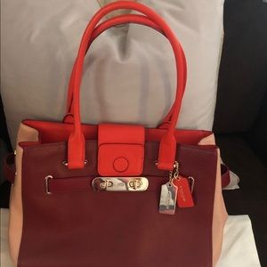 Coach Swagger Color Block